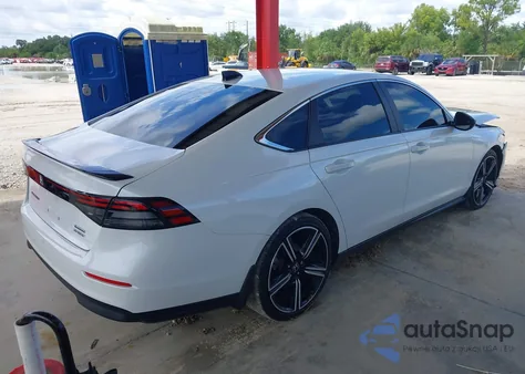 2023 Honda Accord Hybrid Sport from USA, damaged, VIN 1HGCY2F55PA058406